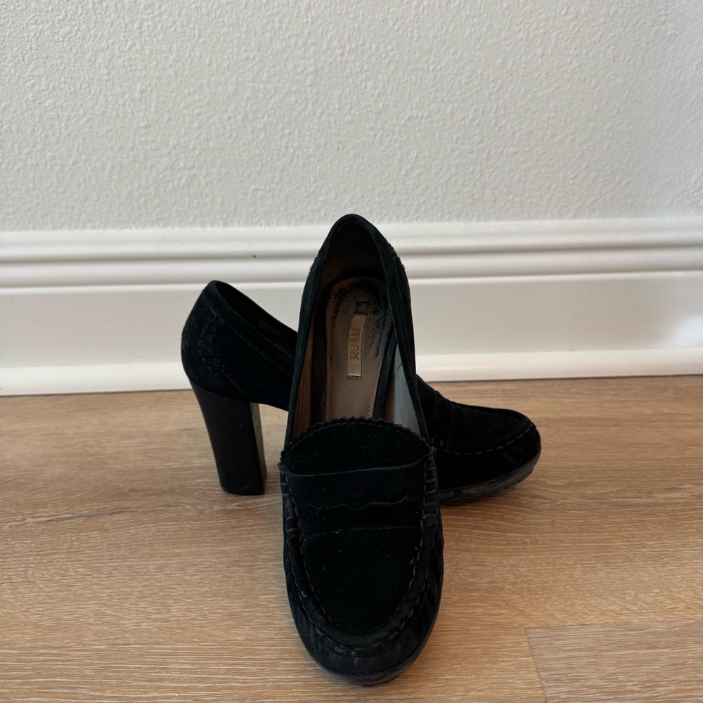 Geox Black Women's Heels